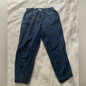 Loft size small navy blue pants